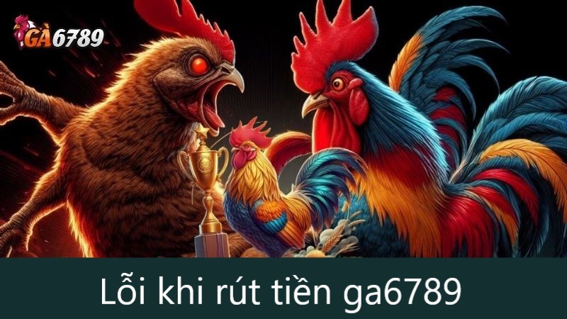 Cách xử lý khi không rút tiền GA6789 được
