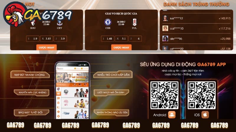Tại sao người dùng nên tải app GA6789