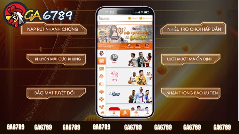 Những lưu ý khi tải và sử dụng app GA6789